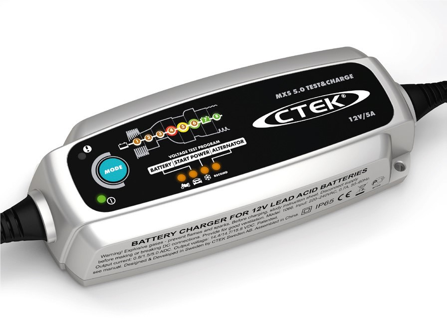 CHARGEUR CTEK MXS 5.0 NEW 12V - 0.8 & 5A - Nord-Ouest Batteries