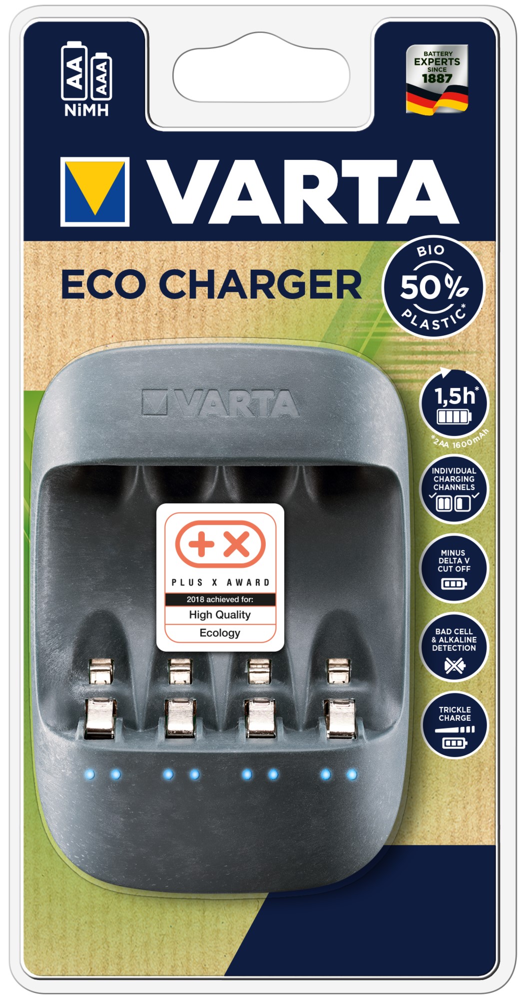 VARTA CHARGEUR eco sans accu VARTA