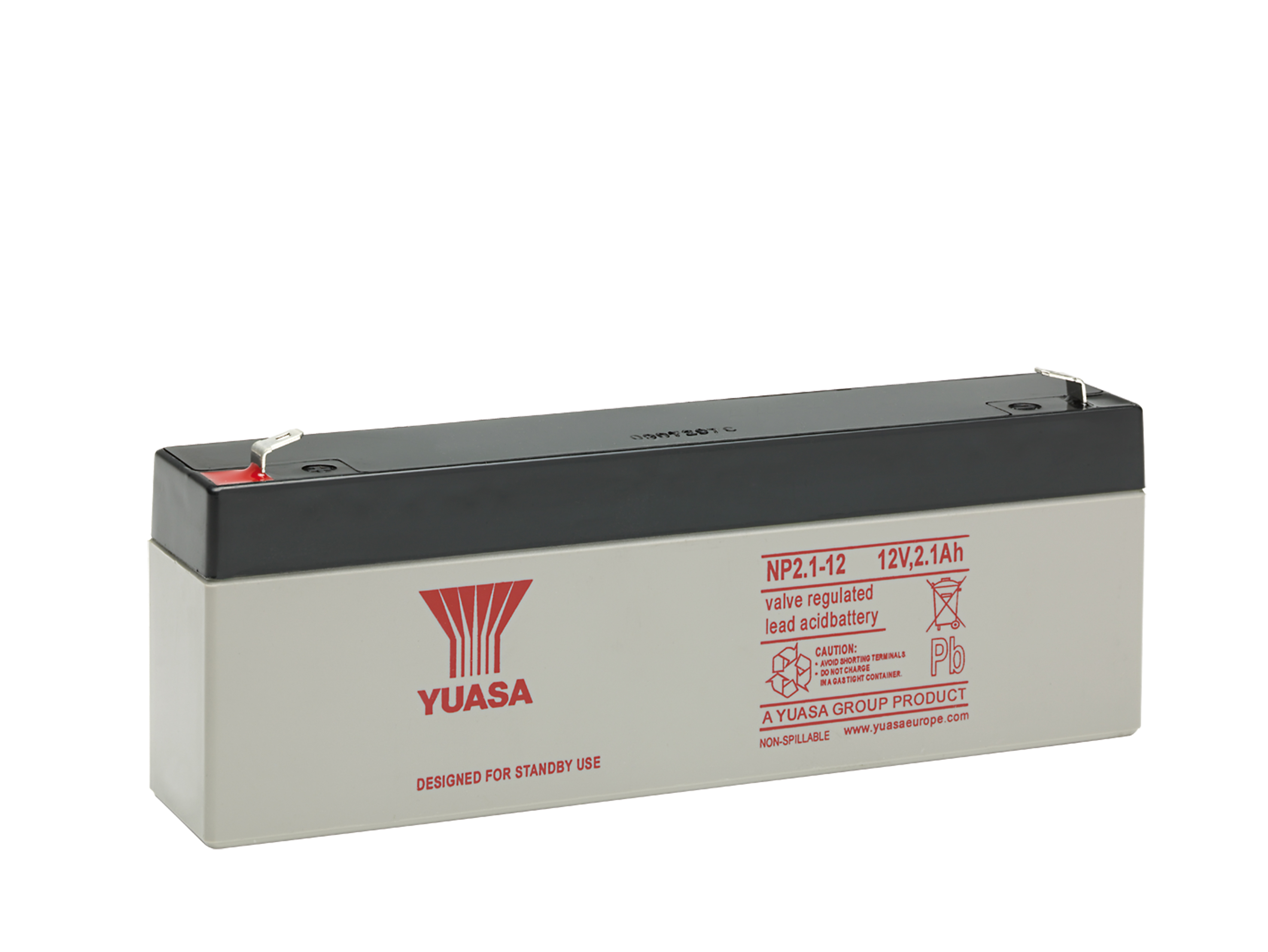 YUASA Plomb Etanche NP2.1-12 / 12V 2,1Ah YUASA