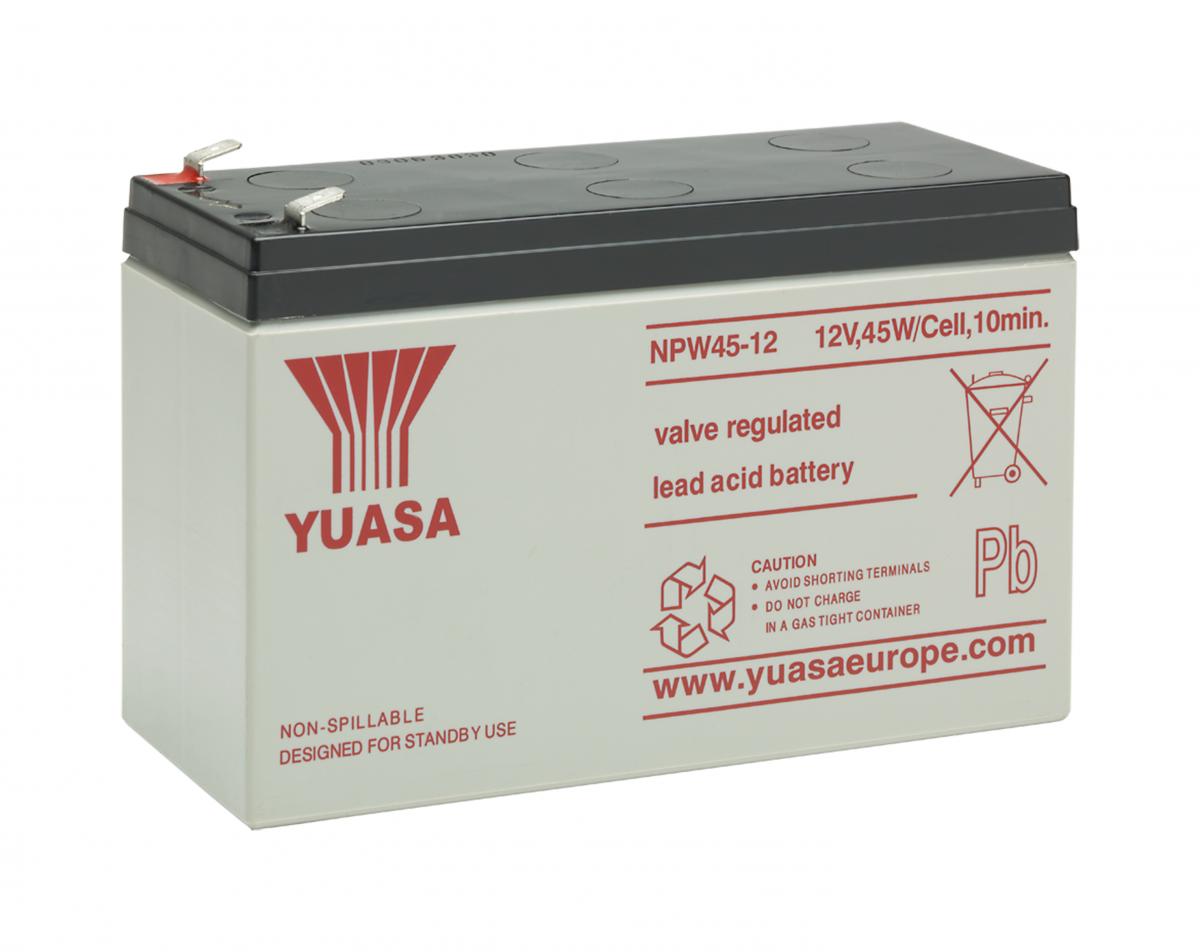 YUASA Plomb Etanche GAMME NPW 12V 8,5Ah YUASA