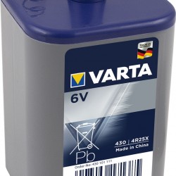 VARTA 4R25 Pile saline plastique à ressort 6V 7,5Ah VARTA