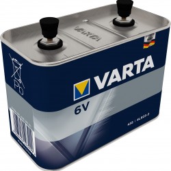 VARTA 4LR25-2 Pile alcaline métal à vis 6V 35Ah VARTA