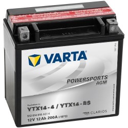 Varta Funstart AGM YTX14-BS 12 Ah 200 CCA VARTA