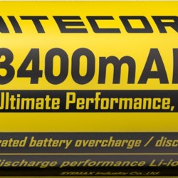 Pile NITECORE Li-ion 3400Mah NITECORE