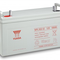 YUASA Plomb Etanche NPL100-12 / 12V 100Ah YUASA