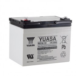 YUASA Plomb Etanche REC36-12I - applications cycliques 12V 36Ah YUASA