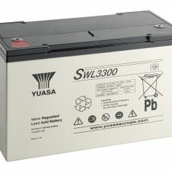 YUASA Plomb Etanche GAMME SWL - Applications décharges rapides 12V 108,4Ah YUASA